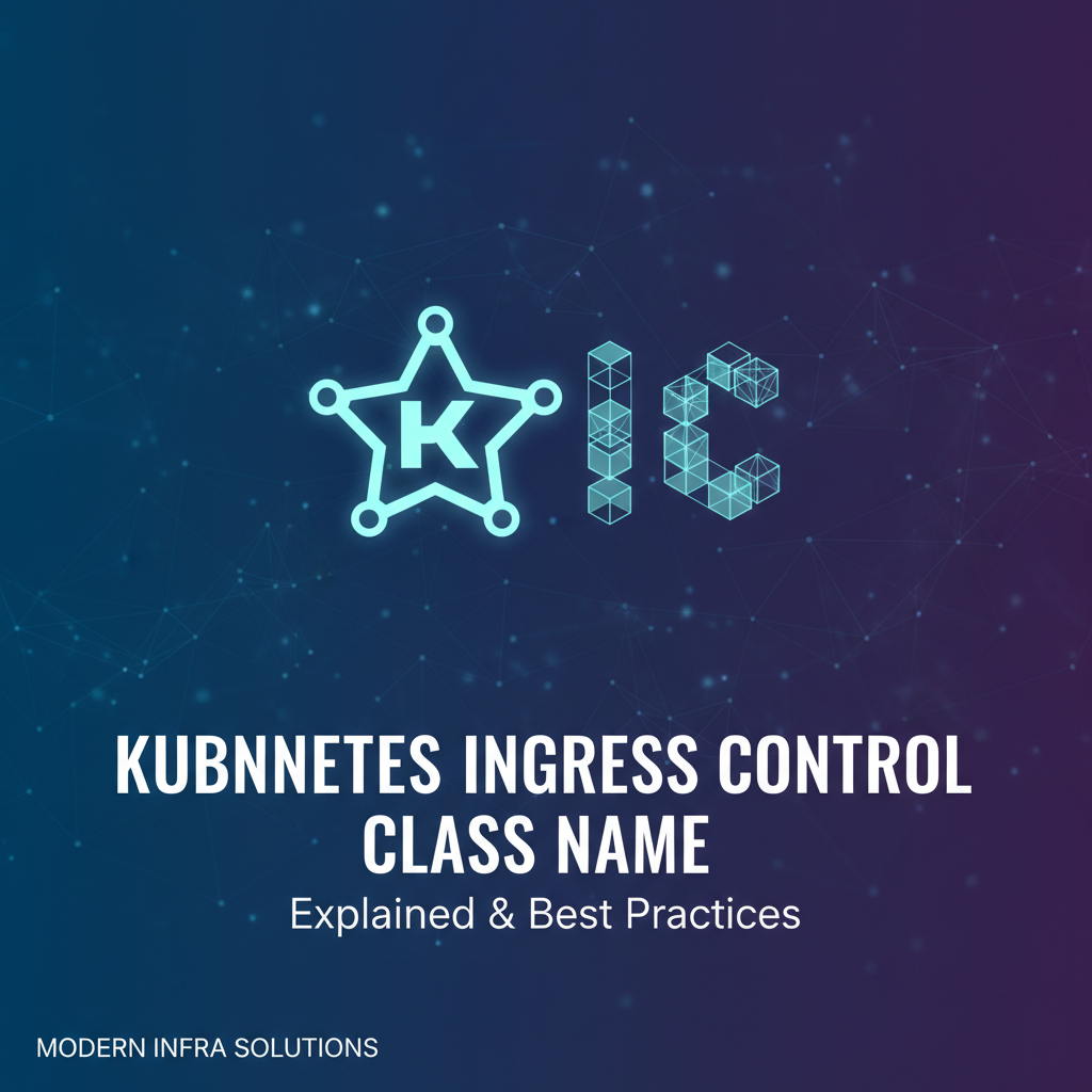 Kubernetes Ingress Control Class Name: Explained & Best Practices