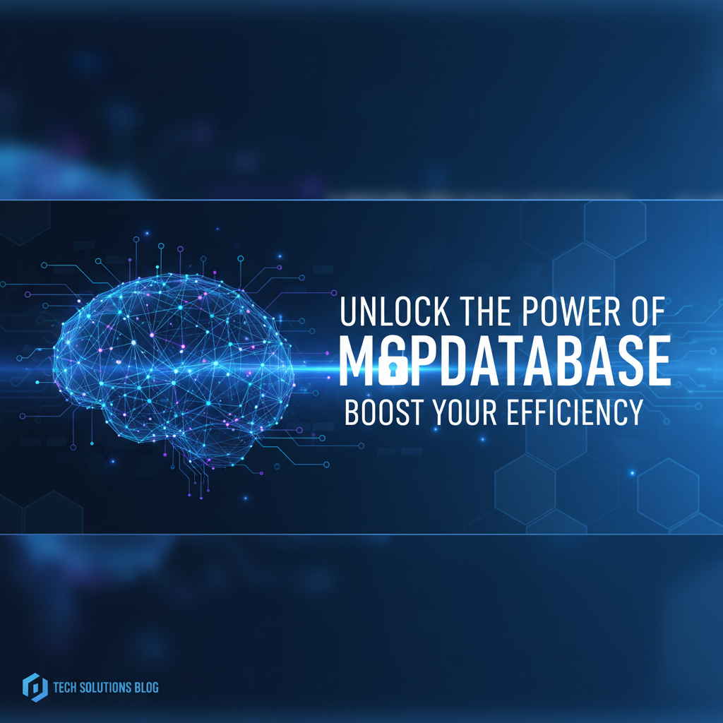 Unlock the Power of MCPDatabase: Boost Your Efficiency