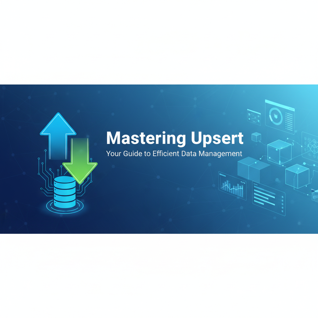 Mastering Upsert: Your Guide to Efficient Data Management