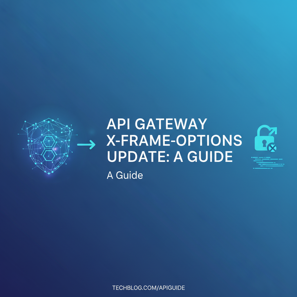 API Gateway X-Frame-Options Update: A Guide