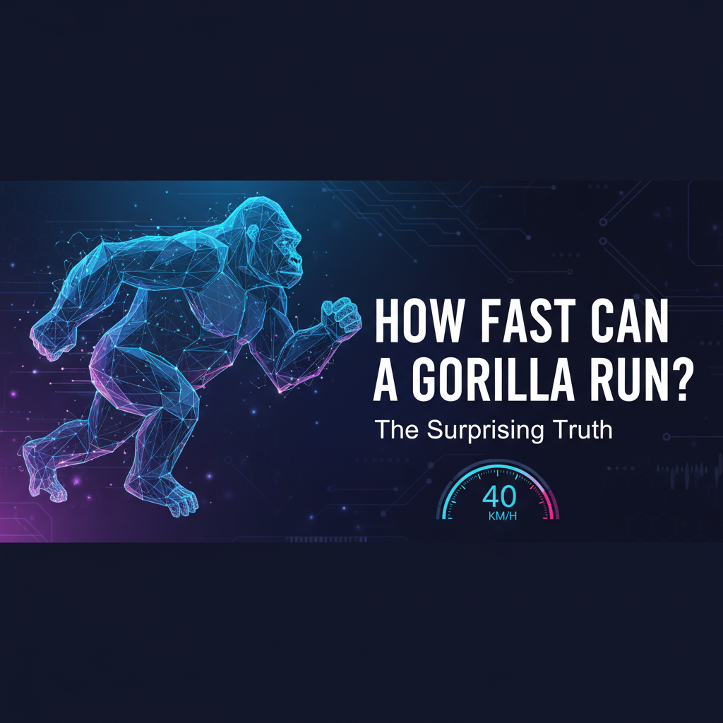 How Fast Can a Gorilla Run? The Surprising Truth