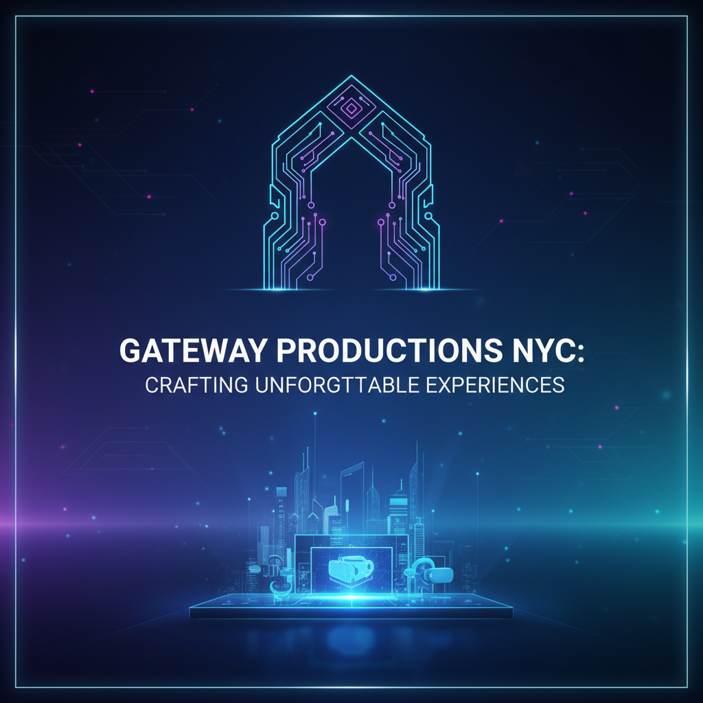 Gateway Productions NYC: Crafting Unforgettable Experiences