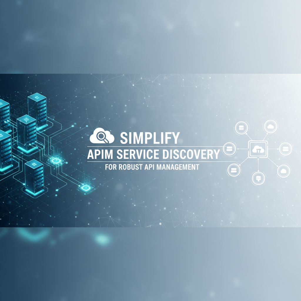 Simplify APIM Service Discovery for Robust API Management