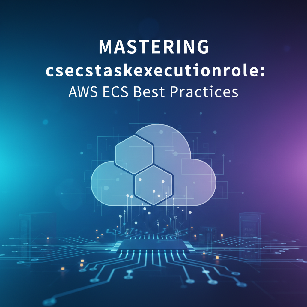 Mastering csecstaskexecutionrole: AWS ECS Best Practices