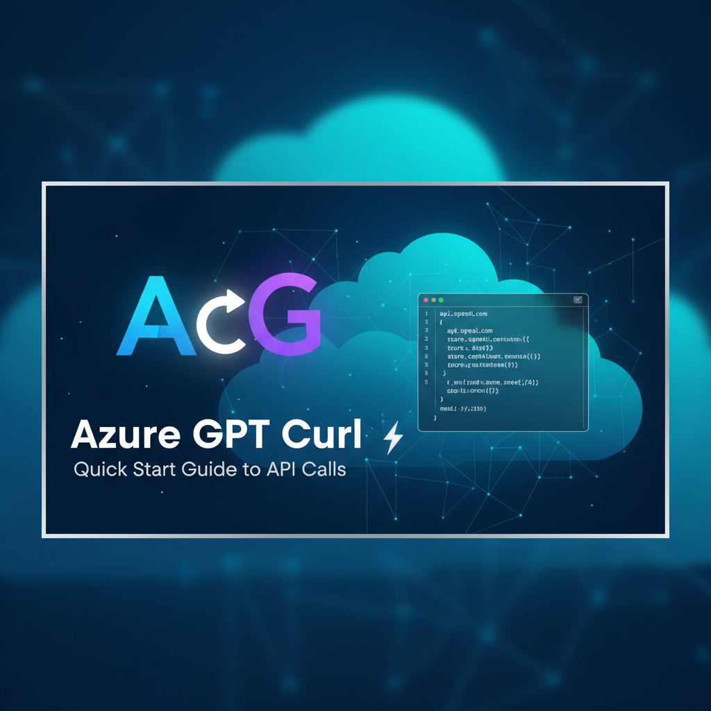 Azure GPT Curl: Quick Start Guide to API Calls