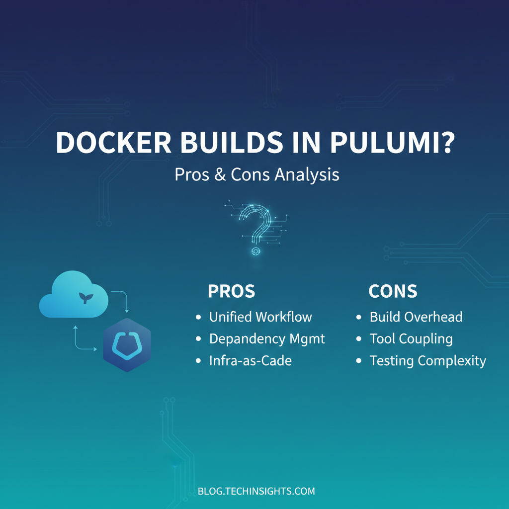 Should Docker Builds Be Inside Pulumi? Pros and Cons