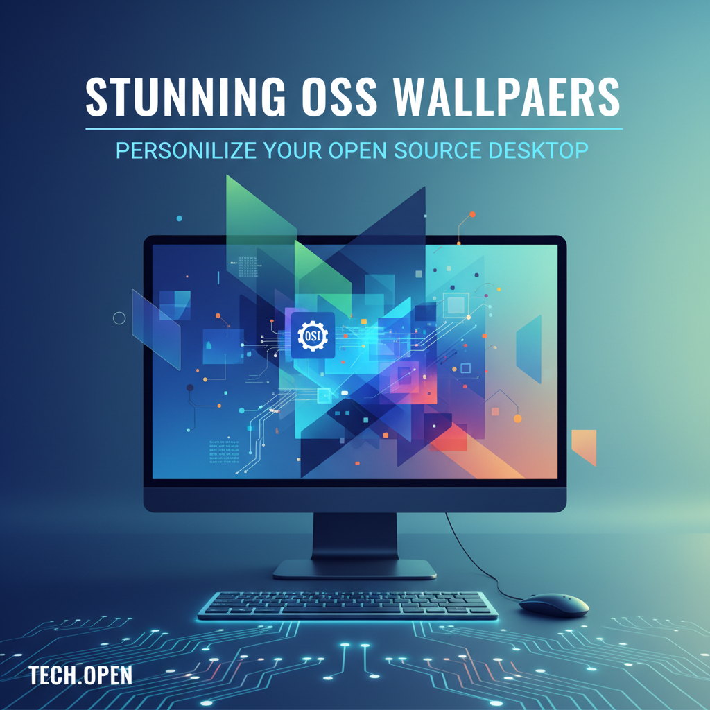 Stunning OSS Wallpapers: Personalize Your Open Source Desktop