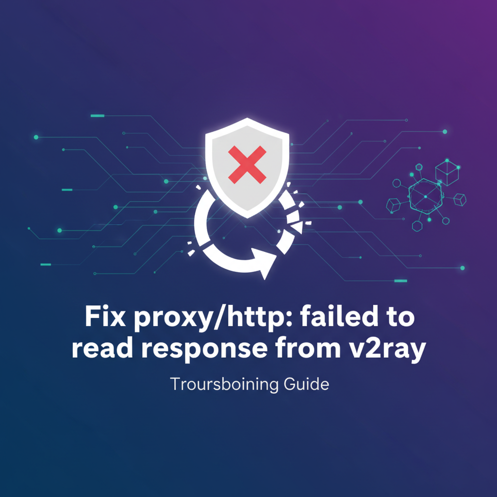 Fix proxy/http: failed to read response from v2ray
