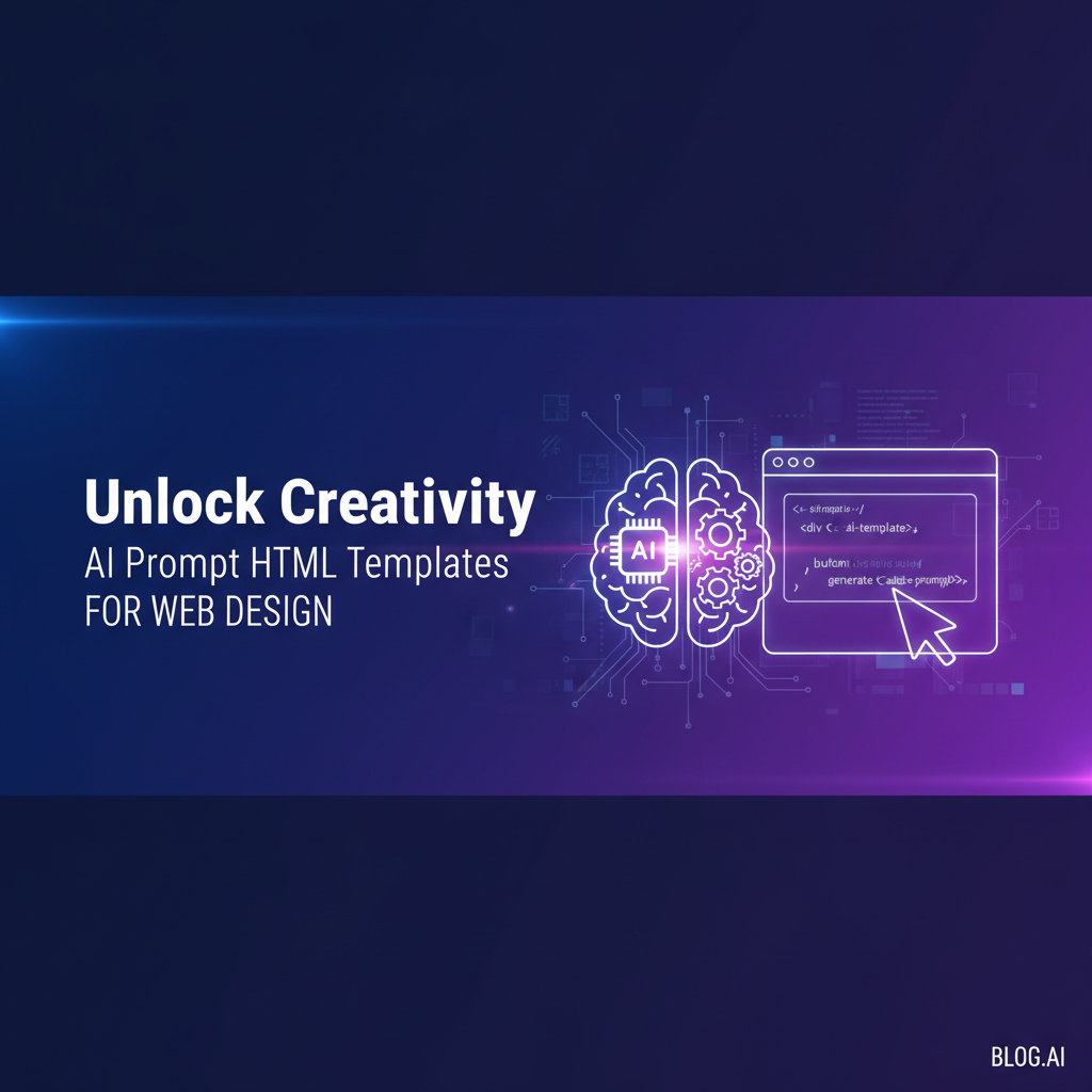 Unlock Creativity: AI Prompt HTML Templates for Web Design