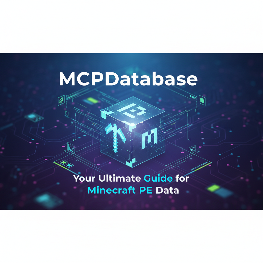 MCPDatabase: Your Ultimate Guide for Minecraft PE Data