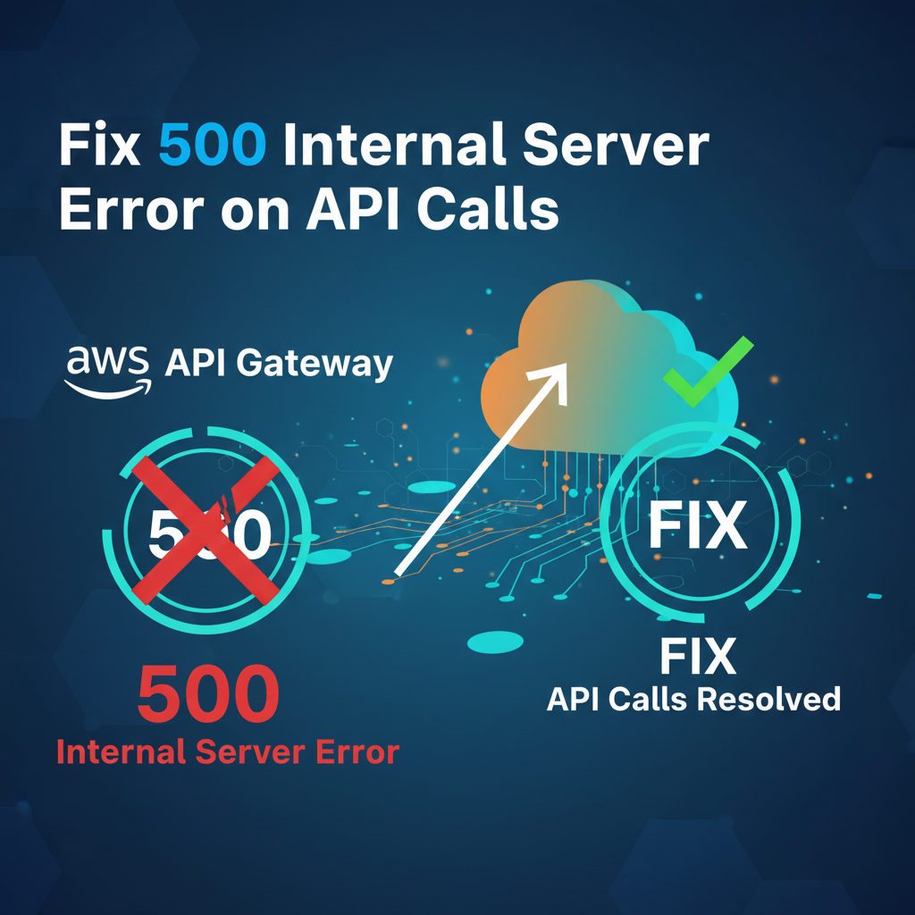 AWS API Gateway: Fix 500 Internal Server Error on API Calls