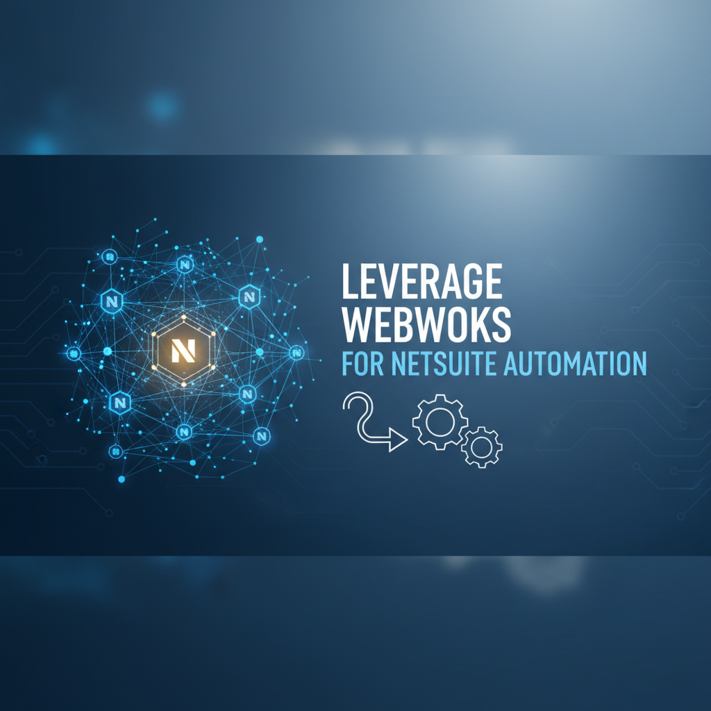 Leverage Webhooks for NetSuite Automation