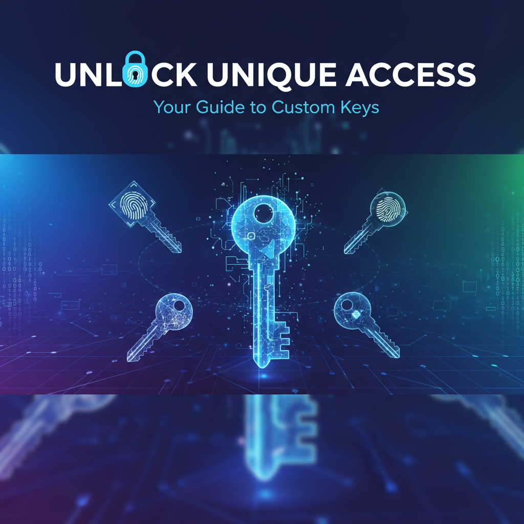 Unlock Unique Access: Your Guide to Custom Keys