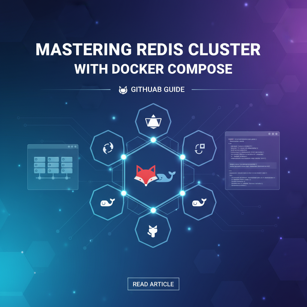 Mastering Redis Cluster with Docker Compose: GitHub Guide