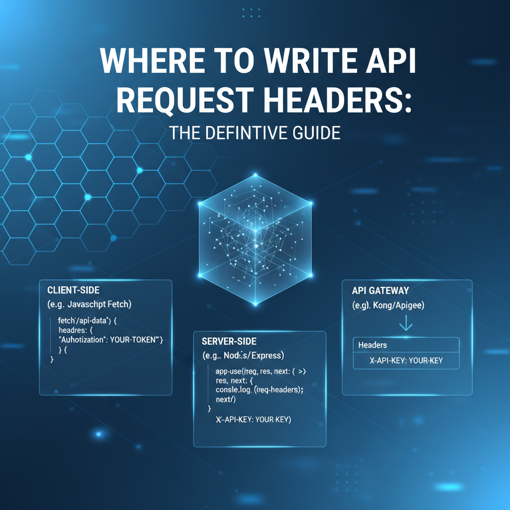 Where to Write API Request Headers: The Definitive Guide