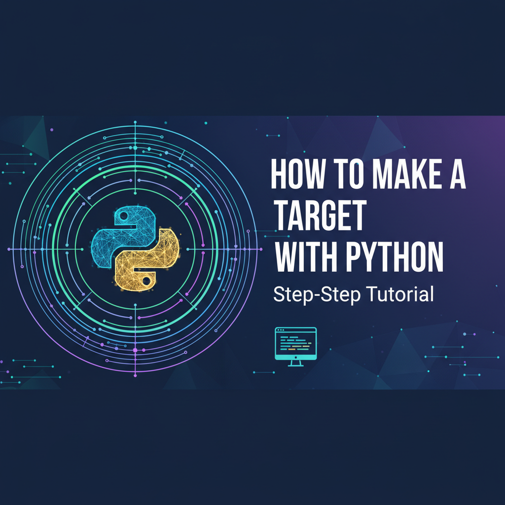 How to Make a Target with Python: Step-by-Step Tutorial