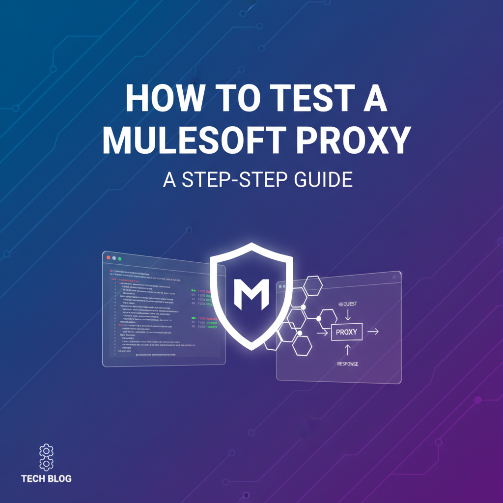 How to Test a Mulesoft Proxy: A Step-by-Step Guide