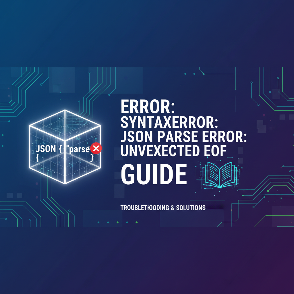 error: syntaxerror: json parse error: unexpected eof Guide