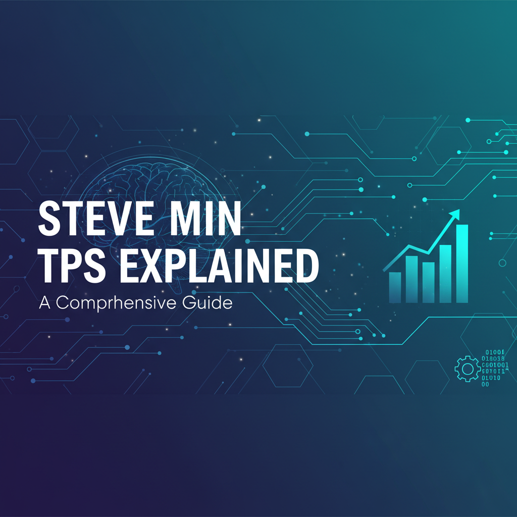 Steve Min TPS Explained: A Comprehensive Guide