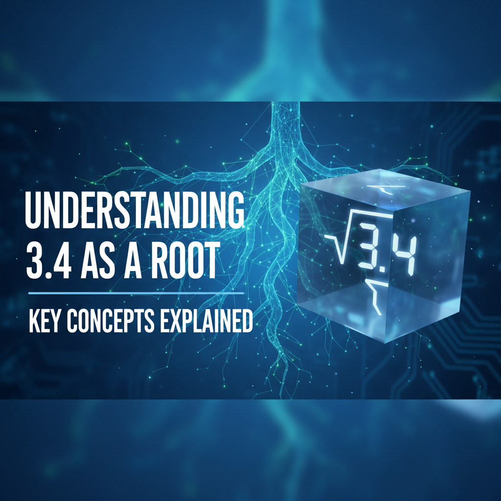 Understanding 3.4 as a Root: Key Concepts Explained