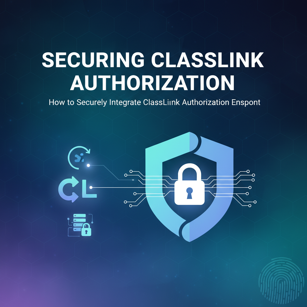 How to Securely Integrate ClassLink Authorization Endpoint