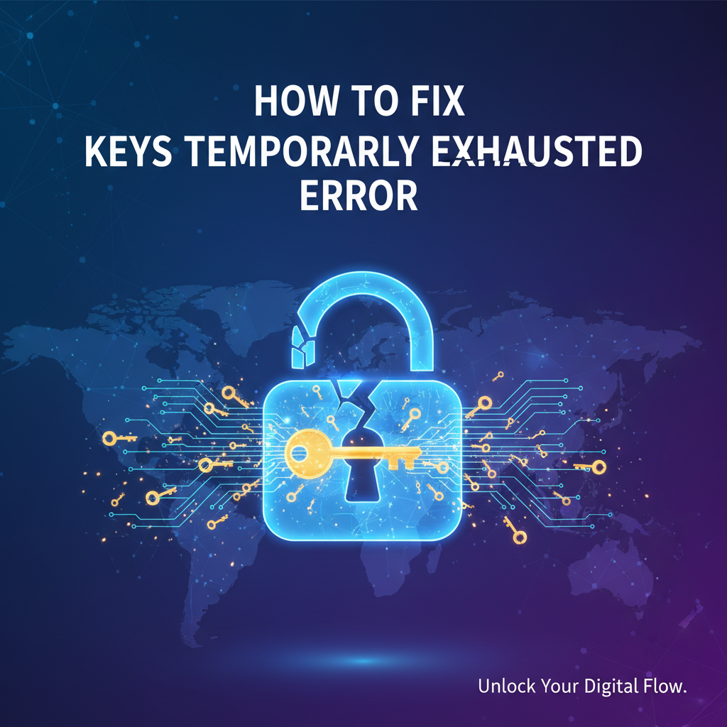 How to Fix 'Keys Temporarily Exhausted' Error