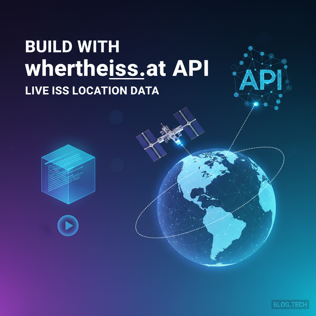 Build with wheretheiss.at API: Live ISS Location Data