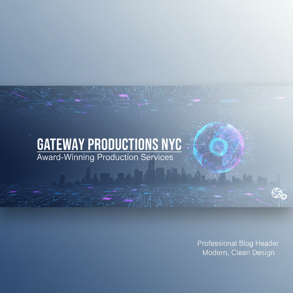 Gateway Productions NYC: Award-Winning Production Services