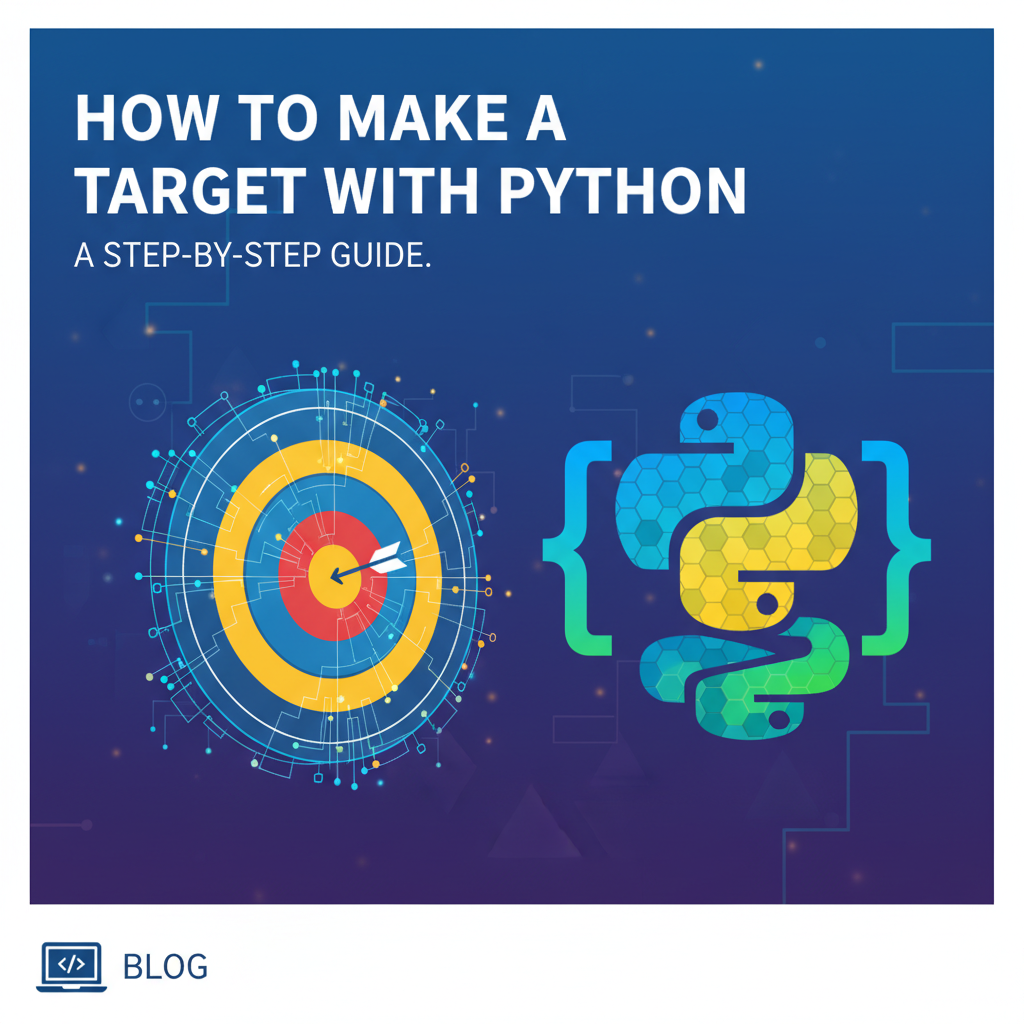 How to Make a Target with Python: A Step-by-Step Guide