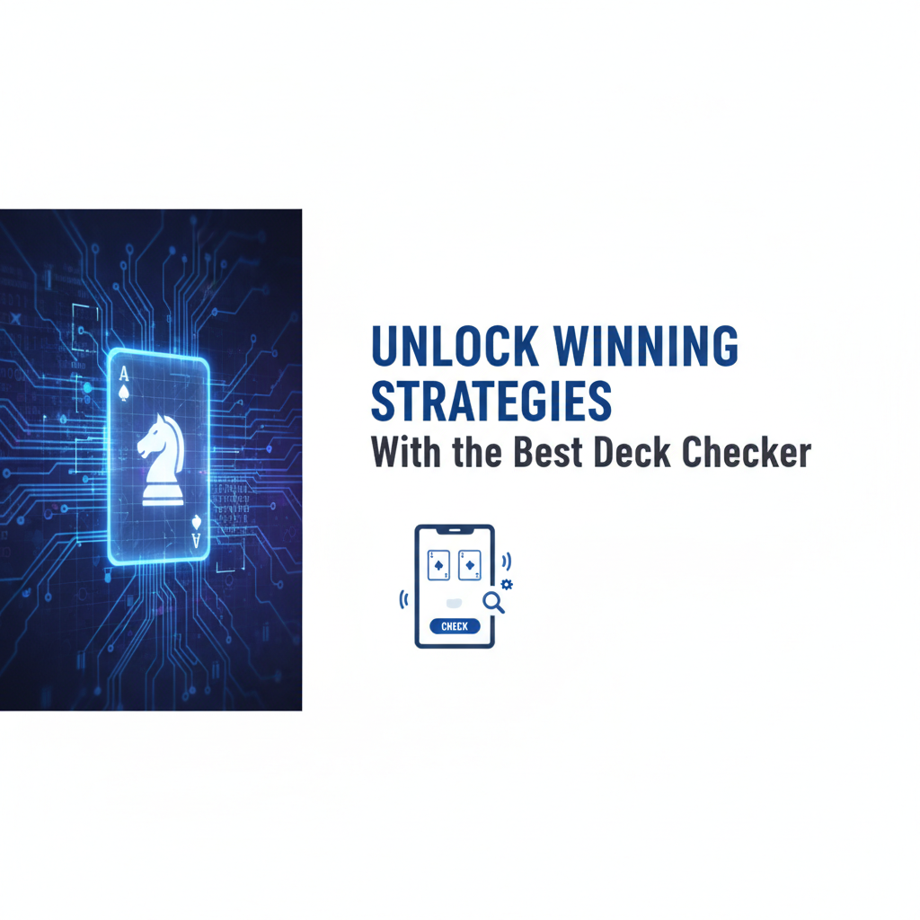 Unlock Winning Strategies: With the Best Deck Checker