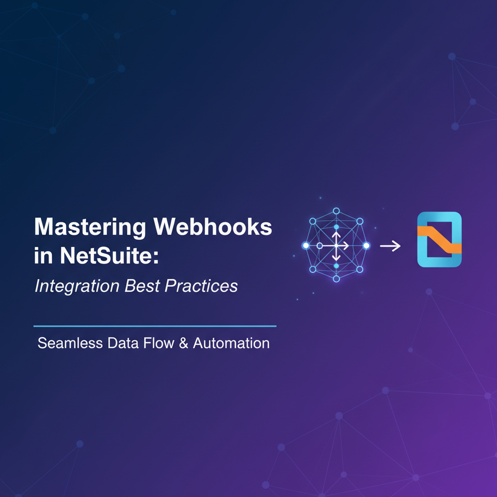 Mastering Webhooks in NetSuite: Integration Best Practices