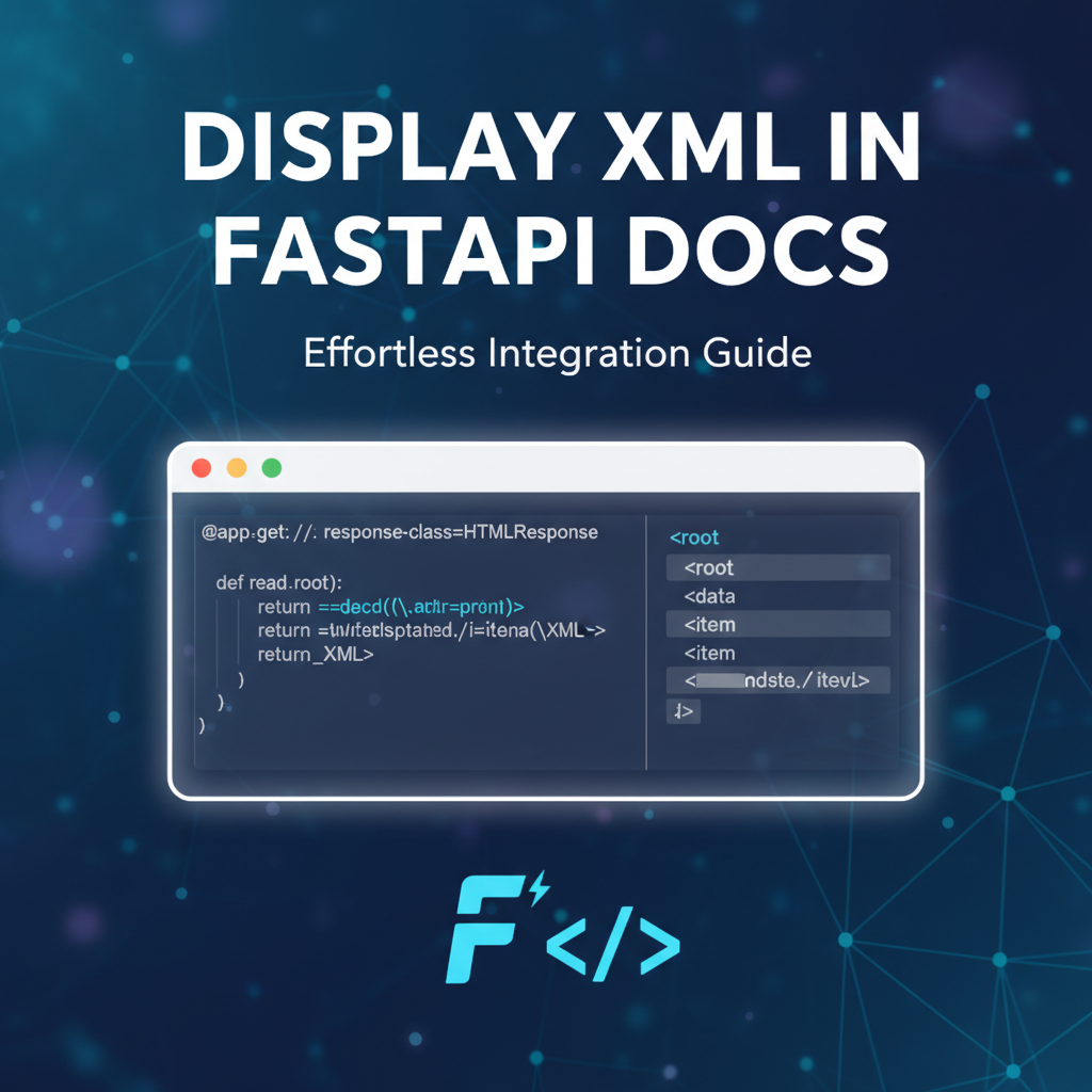 How to Display XML Responses in FastAPI Docs