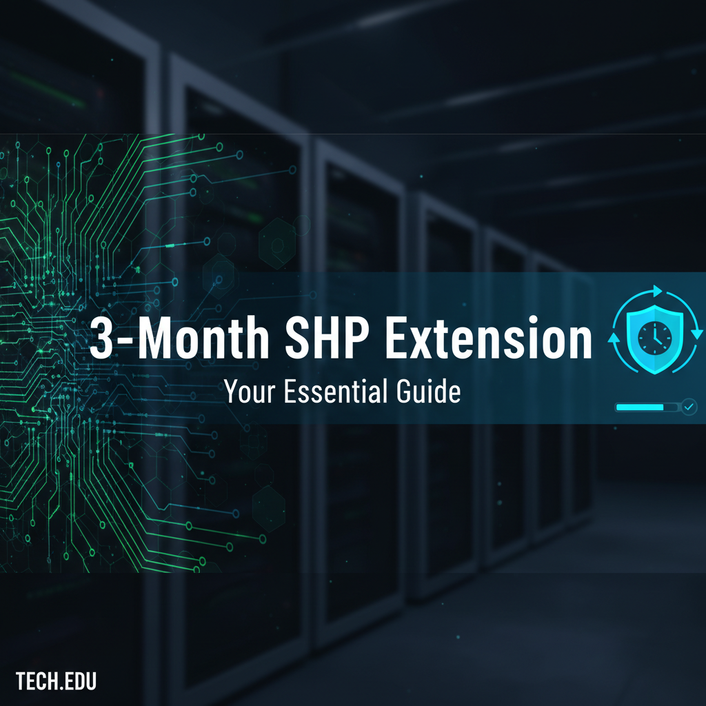 3-Month SHP Extension: Your Essential Guide