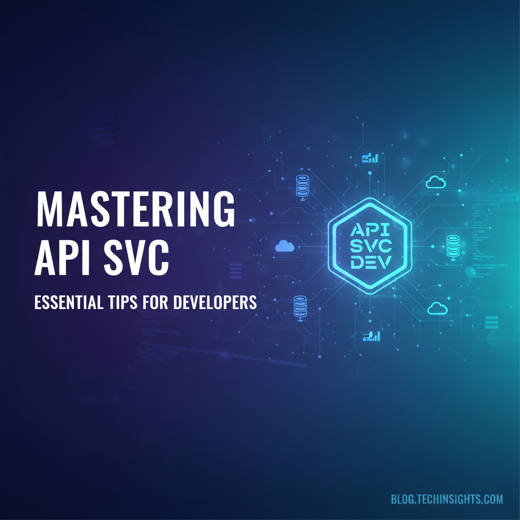 Mastering API SVC: Essential Tips for Developers