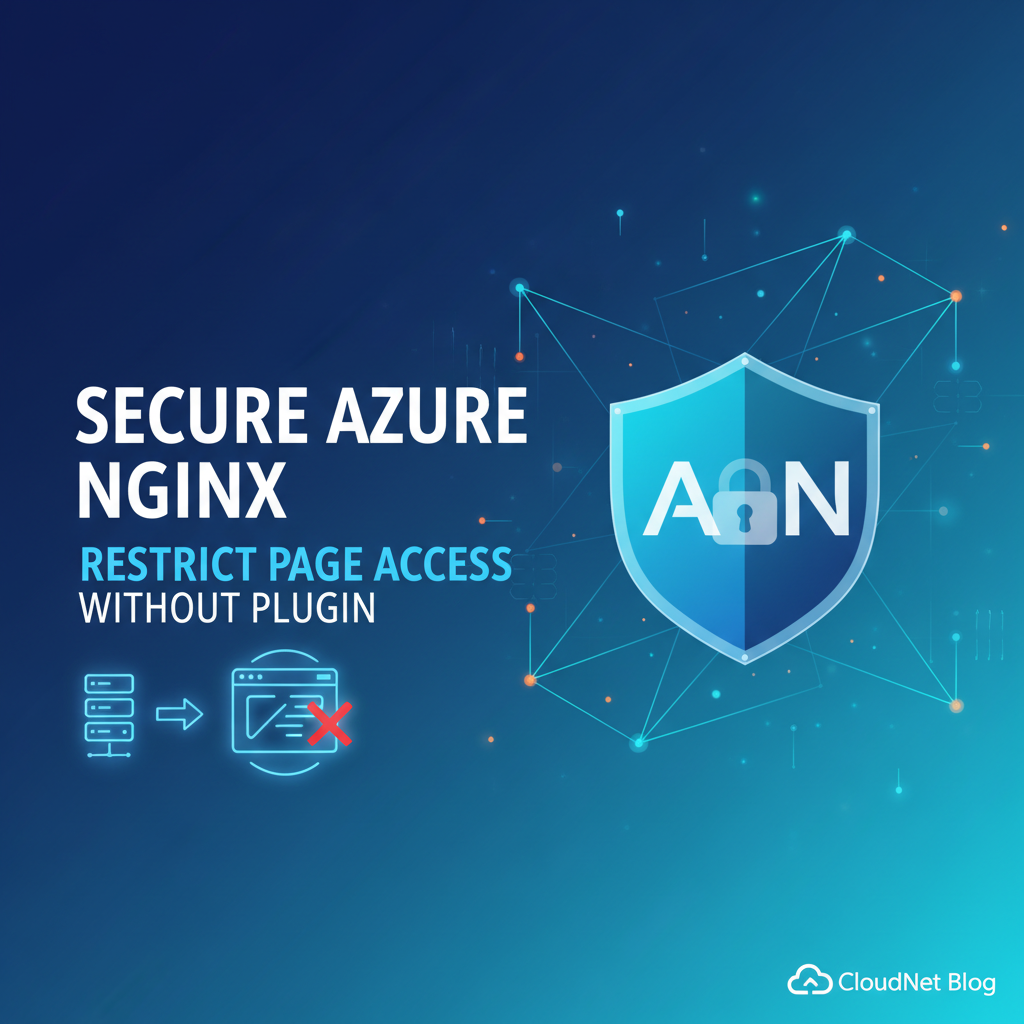 Secure Azure Nginx: Restrict Page Access Without Plugin