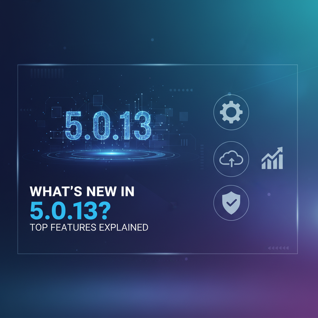 What's New in 5.0.13? Top Features Explained