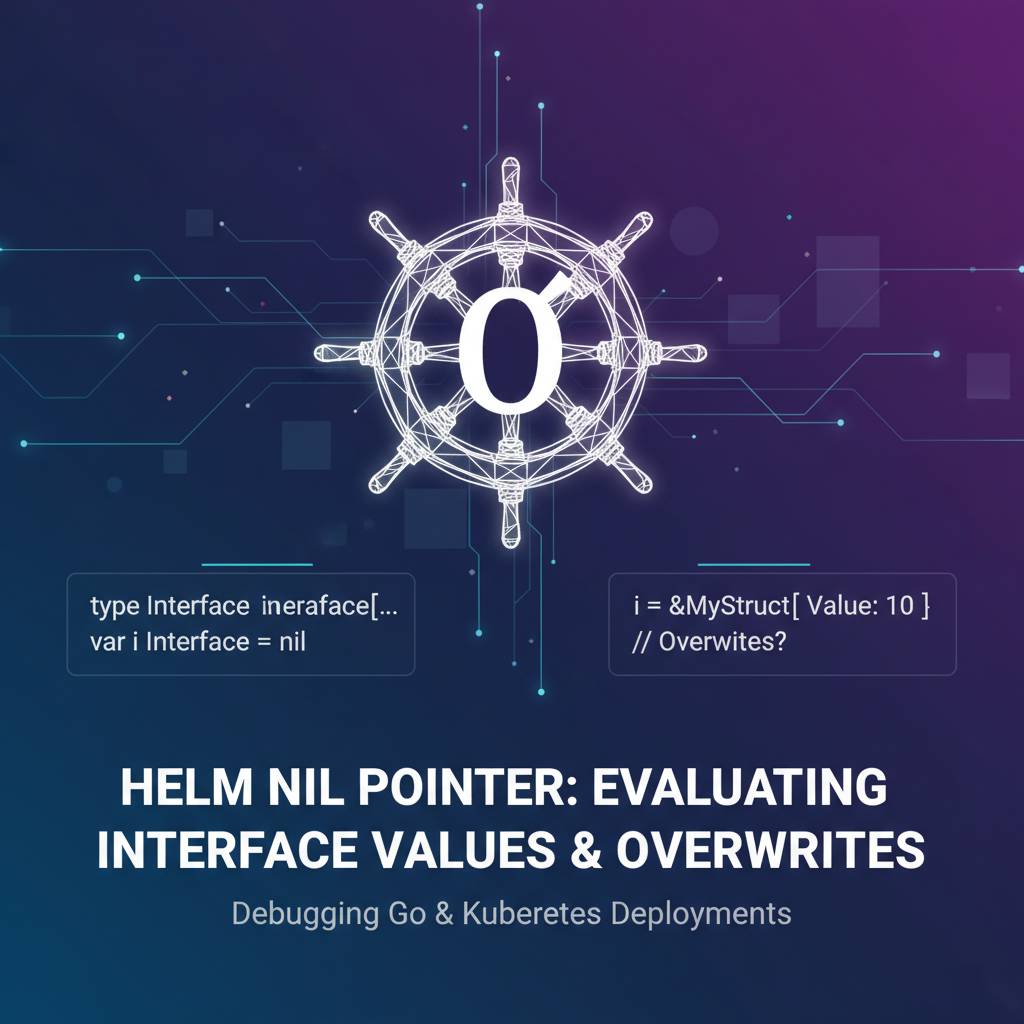 helm nil pointer evaluating interface values overwrite values