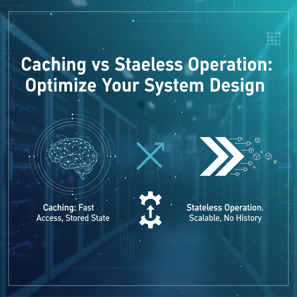 Caching vs Stateless Operation: Optimize Your System Design