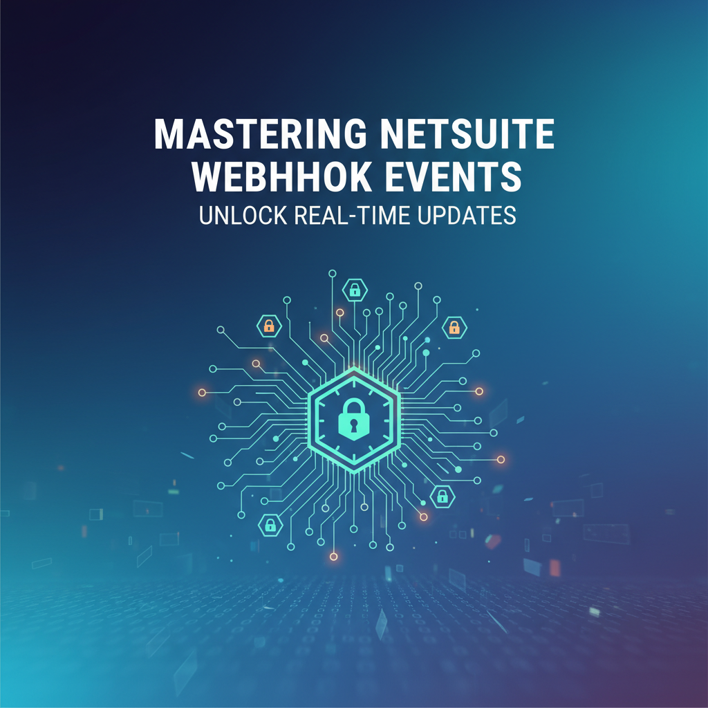Mastering NetSuite Webhook Events: Unlock Real-Time Updates