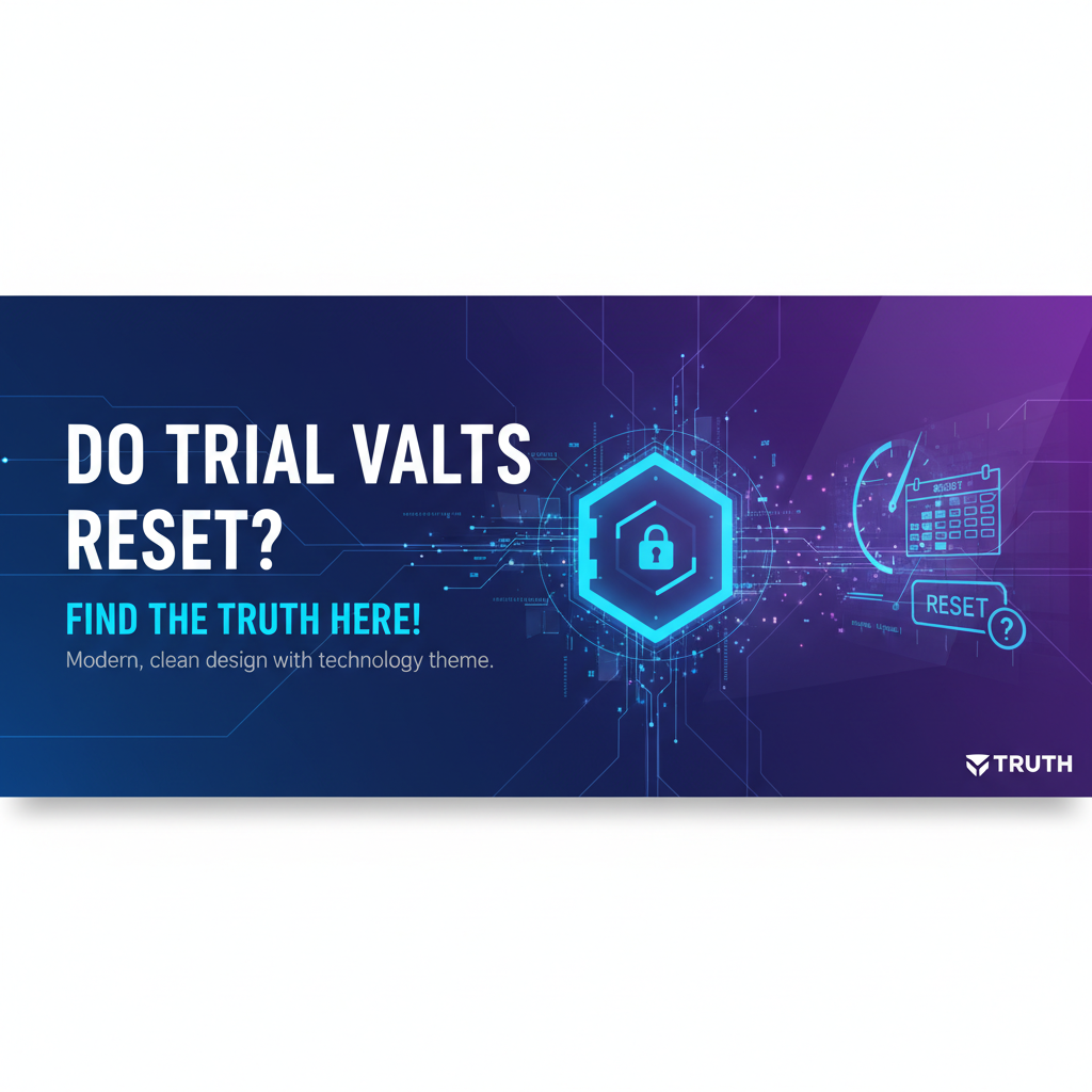 Do Trial Vaults Reset? Find the Truth Here!