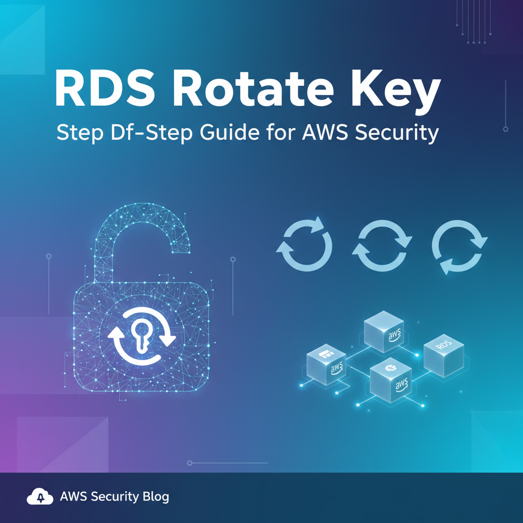 **RDS Rotate Key**: Step-by-Step Guide for AWS Security