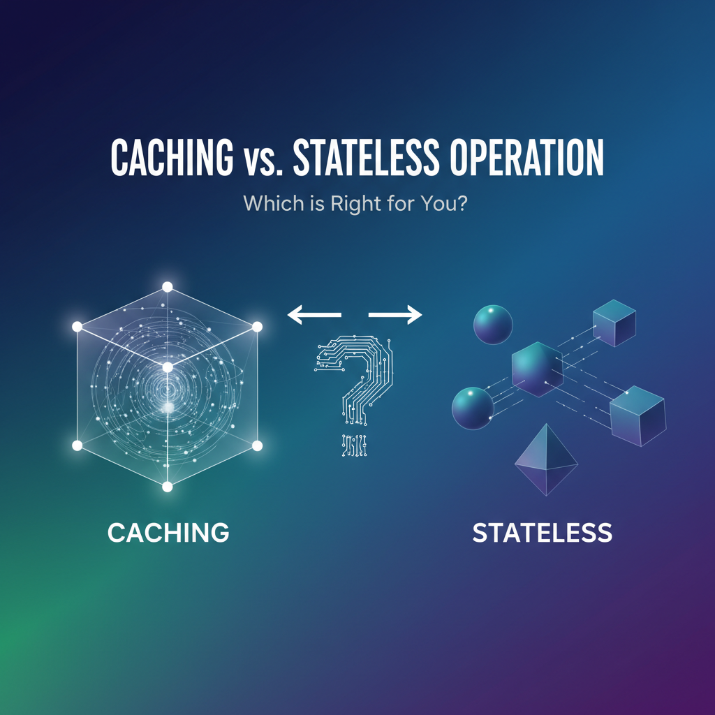Caching vs. Stateless Operation: Which is Right for You?