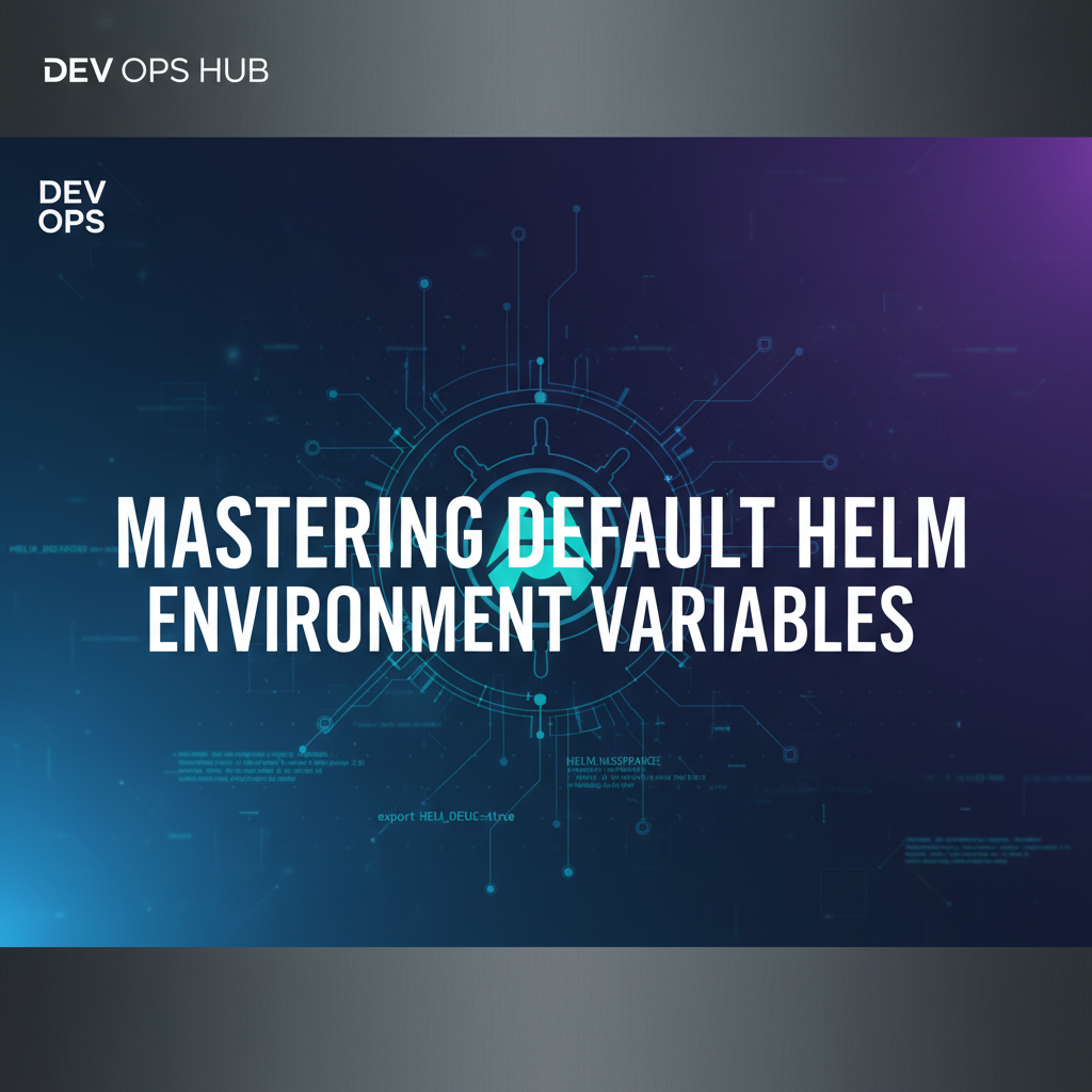 Mastering Default Helm Environment Variables