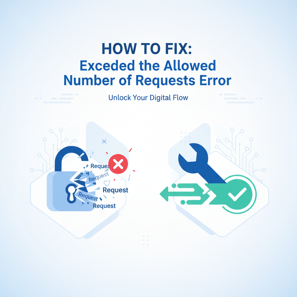 How to Fix: Exceeded the Allowed Number of Requests Error