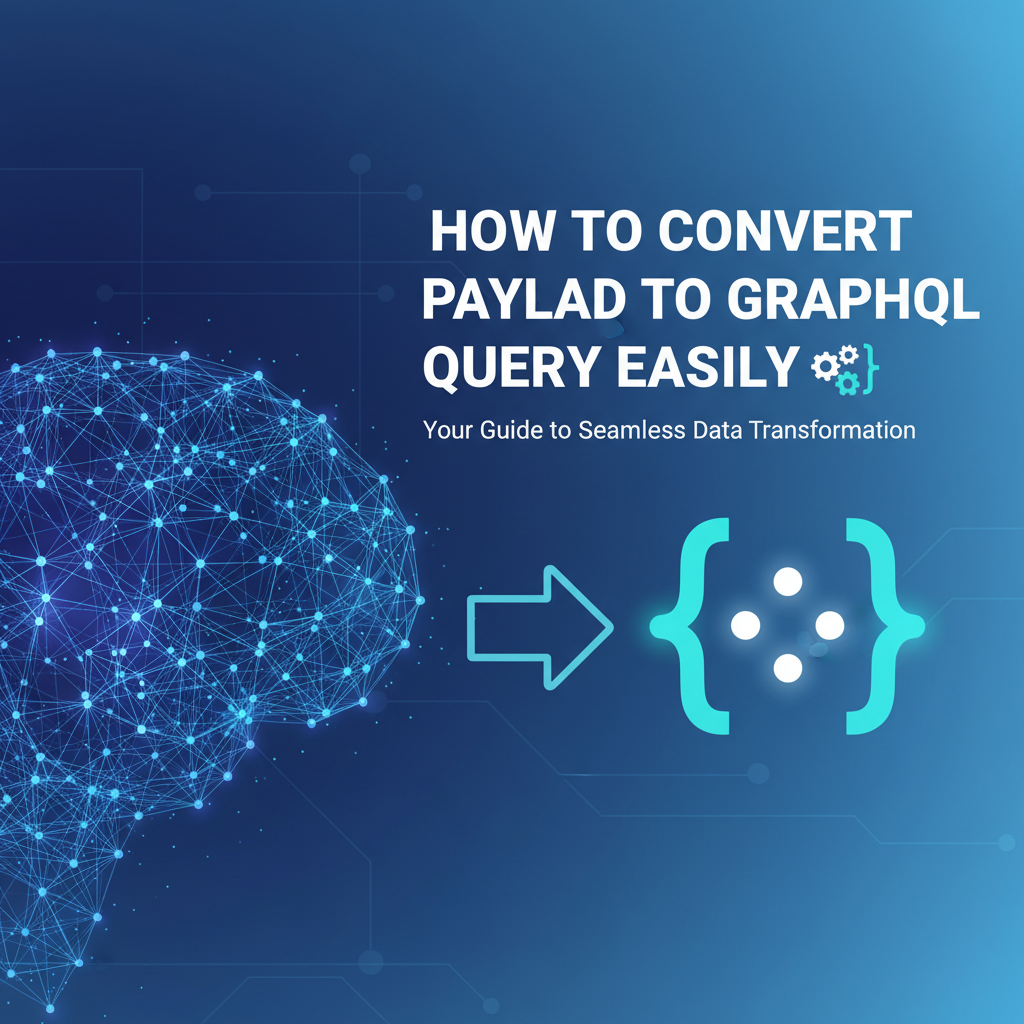 How to Convert Payload to GraphQL Query Easily