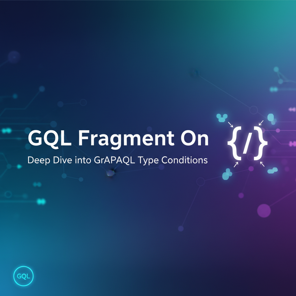 GQL Fragment On: Deep Dive into GraphQL Type Conditions