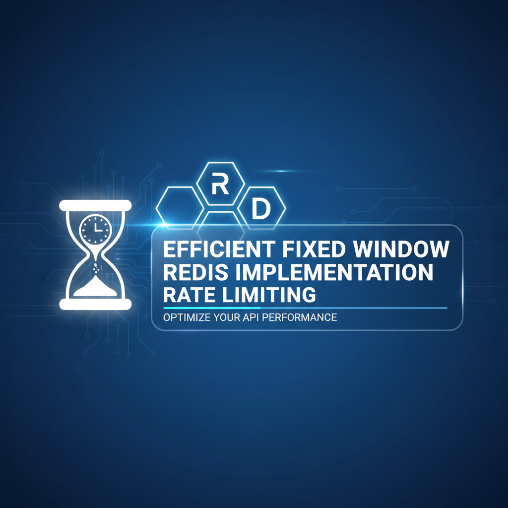 Efficient Fixed Window Redis Implementation for Rate Limiting