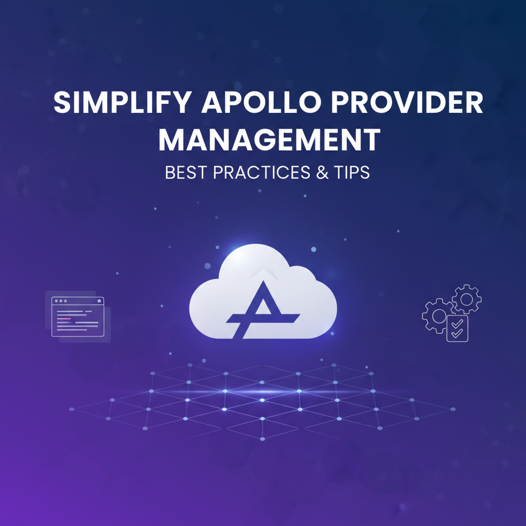 Simplify Apollo Provider Management: Best Practices & Tips