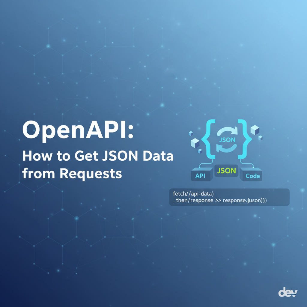 OpenAPI: How to Get JSON Data from Requests