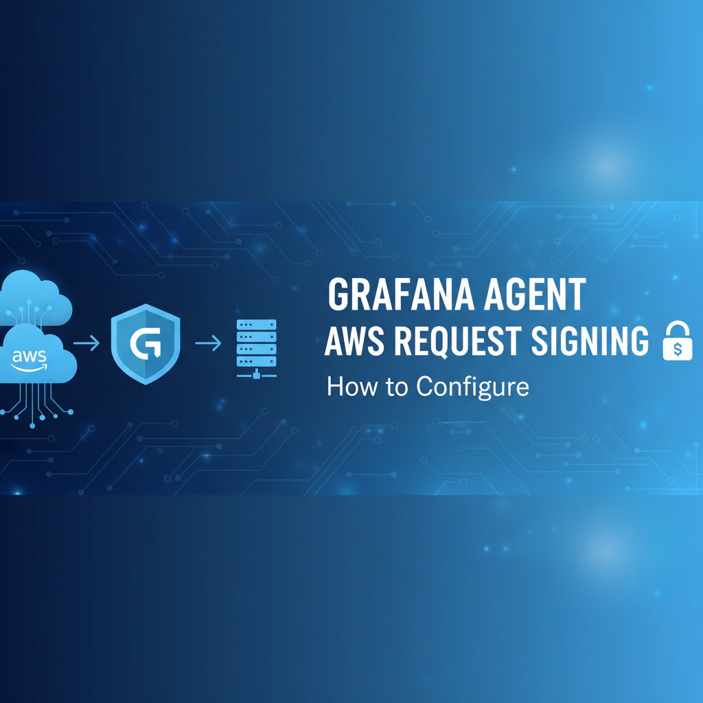 How to Configure Grafana Agent AWS Request Signing